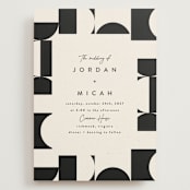 "Kenai" - Wedding Invitations in Shadow by Carly Reed Walker - Front