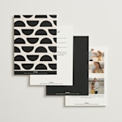"Kenai" - Wedding Invitations in Shadow by Carly Reed Walker - Back of Card Options