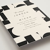 "Kenai" - Wedding Invitations in Shadow by Carly Reed Walker - Detail