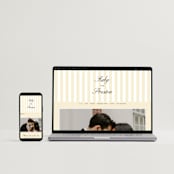 "Elegant and Formal" - Wedding Invitations in Sunshine by Jen Ramsey - FREE Wedding Website