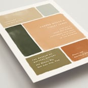"Concord" - Wedding Invitations in Moss by Robert and Stella - Detail