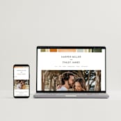 "Concord" - Wedding Invitations in Moss by Robert and Stella - FREE Wedding Website