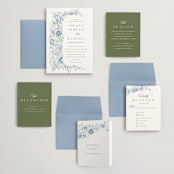 "Meander" - Wedding Invitations in Lilac by Angela Marzuki - Invitation Suite