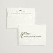 "Carolina" - Wedding Invitations in Meadow by Melanie Kosuge - FREE Recipient Addressing