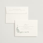 "Gilded Woodland" - Wedding Invitations in Fern by Kristie Kern - FREE Recipient Addressing