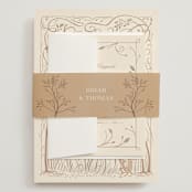 "Disney Storybook" - Wedding Invitations in Autumn by Morgan Ramberg - Assembled with Belly Band