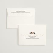 "Boho Chic" - Wedding Invitations in Moonstone by Cass Loh - FREE Recipient Addressing