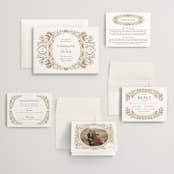 "charmed" - Wedding Invitations in Honey by Jen Owens - Invitation Suite