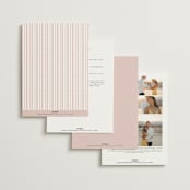 "Charlotte" - Wedding Invitations in Petal by Jenna Holcomb - Back of Card Options