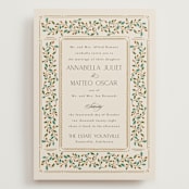 "Juliet" - Wedding Invitations in Autumn by Ashlee Townsend - Front