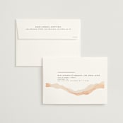 "Watercolor dune" - Wedding Invitations in Desert by Yuliya Evseeva - FREE Recipient Addressing