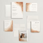 "Watercolor dune" - Wedding Invitations in Desert by Yuliya Evseeva - Invitation Suite