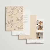 "un mariage photographique" - Wedding Invitations in Mocha by Benita Crandall - Back of Card Options