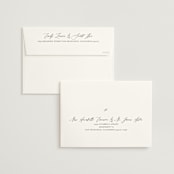"un mariage photographique" - Wedding Invitations in Mocha by Benita Crandall - FREE Recipient Addressing