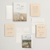 "un mariage photographique" - Wedding Invitations in Mocha by Benita Crandall - Invitation Suite