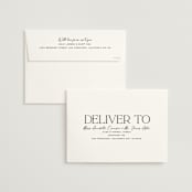"Casual" - Wedding Invitations in Pearl by Owl and Toad - FREE Recipient Addressing