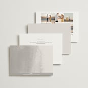 "Love Note" - Wedding Invitations in Ecru by AK Graphics - Back of Card Options