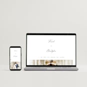 "Beautifully Scripted" - Wedding Invitations in Pearl by Hooray Creative - FREE Wedding Website