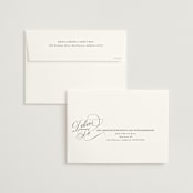 "Best is yet to come" - Wedding Invitations in Classique by Design Lotus - FREE Recipient Addressing