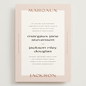 "margaux" - Wedding Invitations in Sand by Lindsay Stetson Thompson - Front