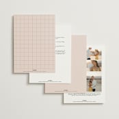 "margaux" - Wedding Invitations in Sand by Lindsay Stetson Thompson - Back of Card Options