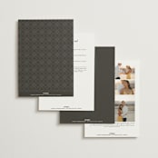 "scamorza" - Wedding Invitations in Pearl by chocomocacino - Back of Card Options