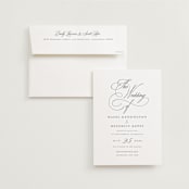 "scamorza" - Wedding Invitations in Pearl by chocomocacino - Invitation with Envelope