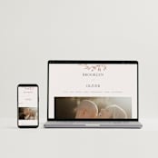 "Lennox" - Wedding Invitations in Harvest by Kristie Kern - FREE Wedding Website
