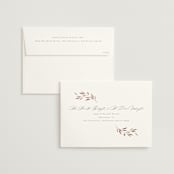 "Lennox" - Wedding Invitations in Harvest by Kristie Kern - FREE Recipient Addressing