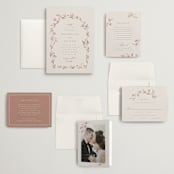 "Lennox" - Wedding Invitations in Harvest by Kristie Kern - Invitation Suite
