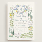 "Vineyard Love" - Wedding Invitations in Summer by Petra Kern - Front