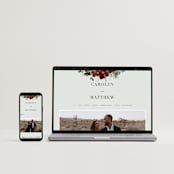"harvest" - Wedding Invitations in Cabernet by Everett Paper Goods - FREE Wedding Website