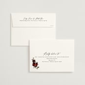 "harvest" - Wedding Invitations in Cabernet by Everett Paper Goods - FREE Recipient Addressing
