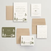"Rancho" - Wedding Invitations in Verde by Megan Davis - Invitation Suite
