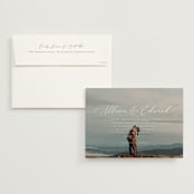 "So Inlove" - Wedding Invitations in Cloud by Jhudy - Invitation with Envelope