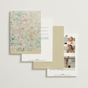 "english garden" - Wedding Invitations in Daffodil by Lindsay Megahed - Back of Card Options