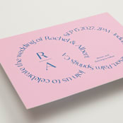 "Connected" - Wedding Invitations in Marseille by Claudia Orengo - Detail