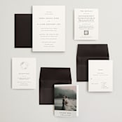 "A Thousand Years" - Wedding Invitations in Classic White by Design Lotus - Invitation Suite