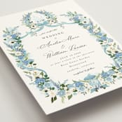 "Disney's Cinderella Fairytale" - Wedding Invitations in Bluebell by Susan Moyal - Detail