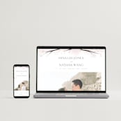 "Cherry Blossoms" - Wedding Invitations in Cherry Blossom by Stephanie Hawkes - FREE Wedding Website
