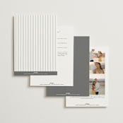 "Crawford" - Wedding Invitations in Ivory by Amy Kross - Back of Card Options