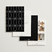 "Photographie" - Wedding Invitations in Noir by Christie Garcia - Back of Card Options
