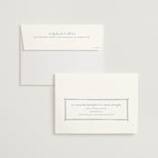 "Florence" - Wedding Invitations in Sky by Kelly Watkins - FREE Recipient Addressing