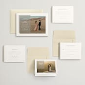 "Overlay" - Wedding Invitations in Dove by Meggy Masters - Invitation Suite