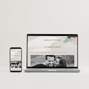 "Vista" - Wedding Invitations in Forest by Melanie Severin - FREE Wedding Website