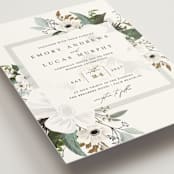 "Inverness" - Wedding Invitations in Pistachio by Nicole Whiddon - Detail