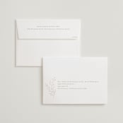 "tortina" - Wedding Invitations in Taupe by chocomocacino - FREE Recipient Addressing