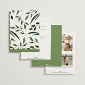 "Blossom" - Wedding Invitations in Blush by Susan Moyal - Back of Card Options