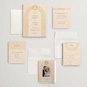 "Chuppah Arch" - Wedding Invitations in Desert Sun by Laura Bolter - Invitation Suite