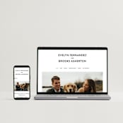 "Make it official" - Wedding Invitations in Panda by Lea Delaveris - FREE Wedding Website
